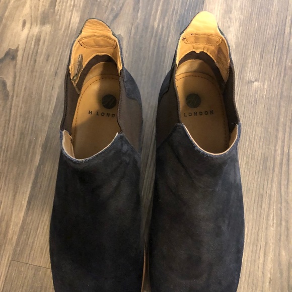 Hudson Men’s CHELSEA TONTI BOOT - NAVY SUEDE - Picture 6 of 7